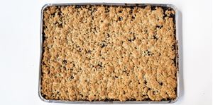 Picture of Square Raspberry Crumb Sheet